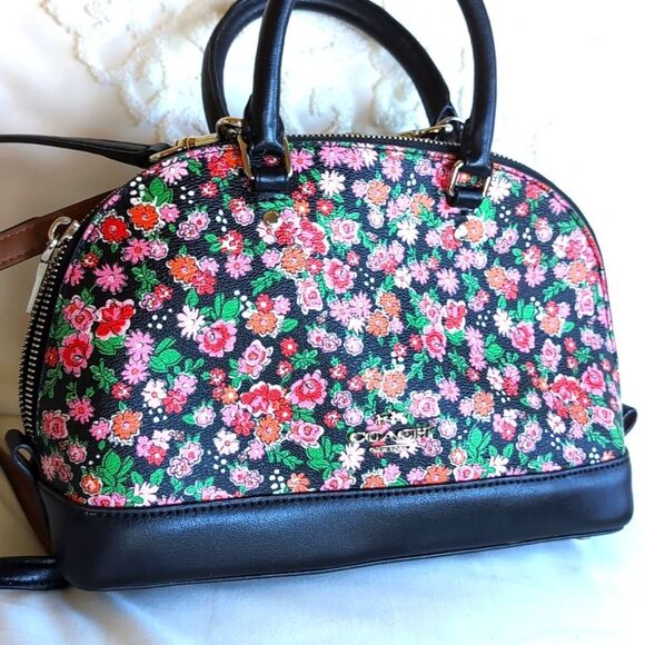 COACH 🌷 Posey Mini Sierra Satchel Crossbody - Picture 3 of 14